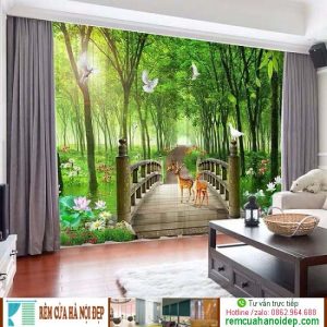 rèm vải rv02