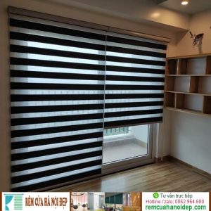 rèm cầu vồng màu xanh thẫm rcv12