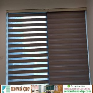 rèm cầu vồng hàn quốc màu nâu