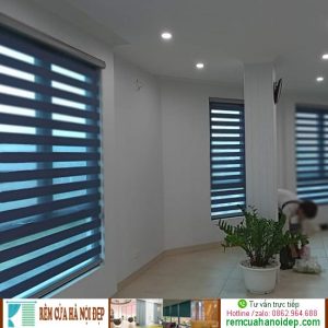 rèm cầu vồng hàn quốc màu xanh