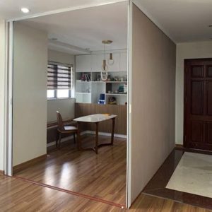 rèm vách ngăn tổ ong ngăn phòng 1