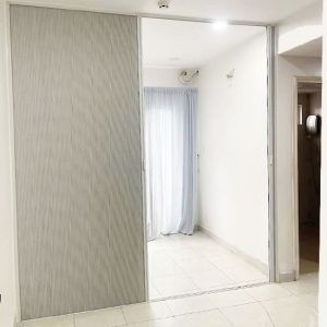 rèm vách ngăn tổ ong ngăn phòng 6